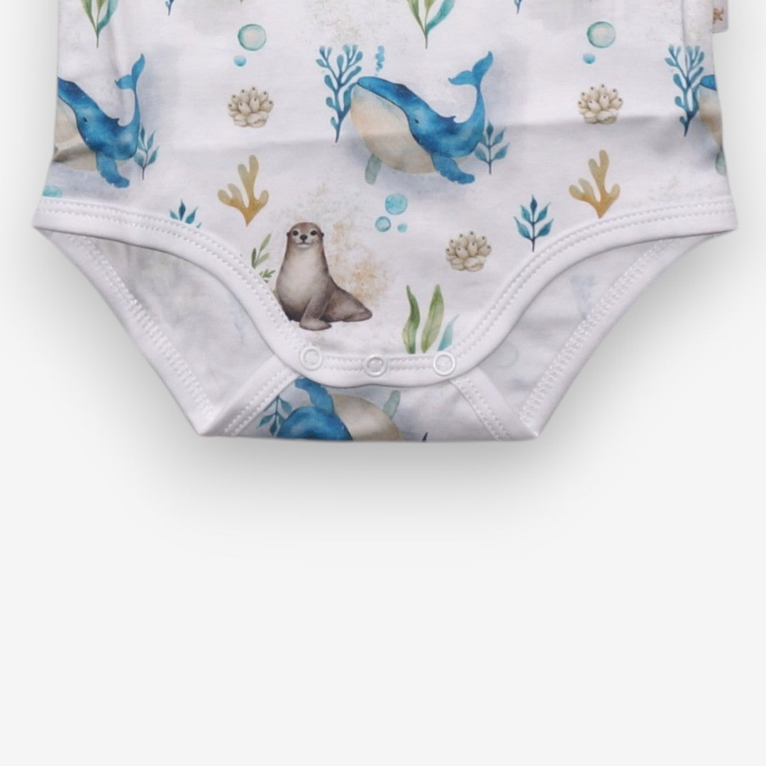 Pilucho Manga Larga 100% Algodón Pima – Ballena Azul
