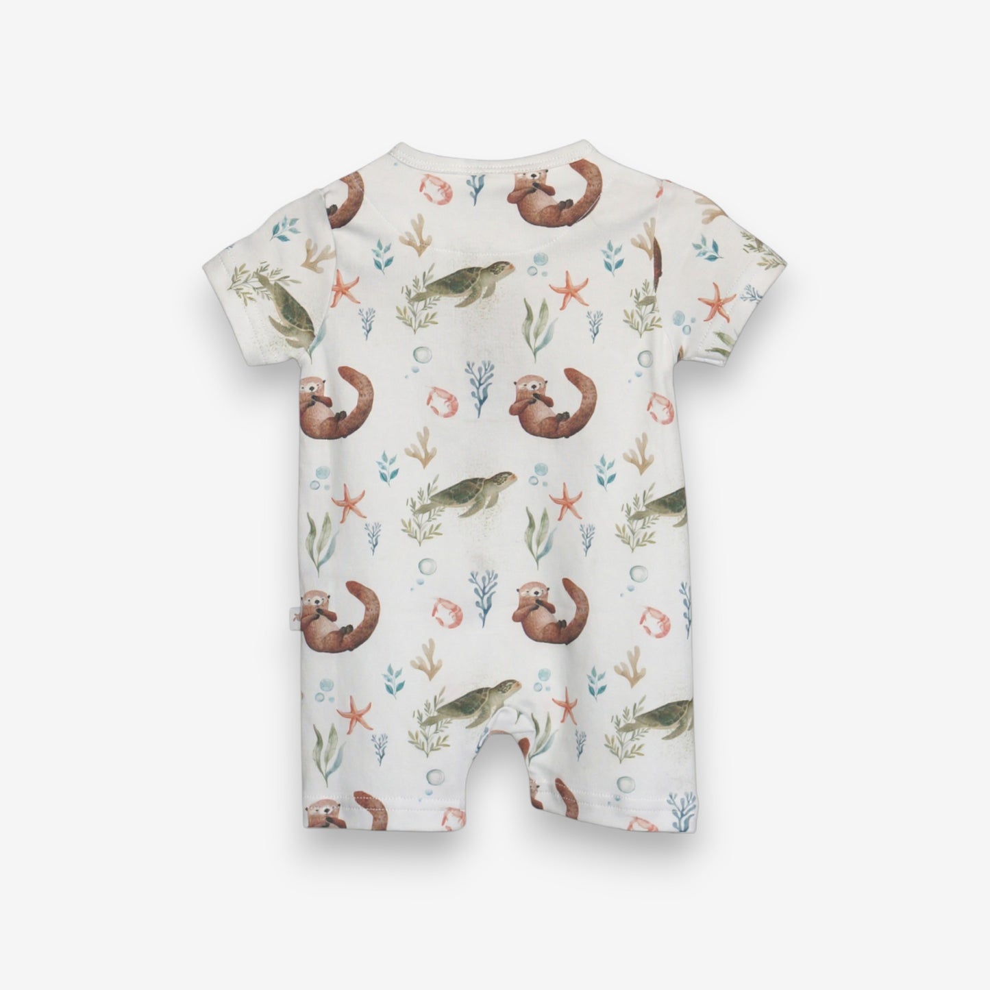 Enterito Corto 100% Algodón Pima – Tortuga y Chungungo