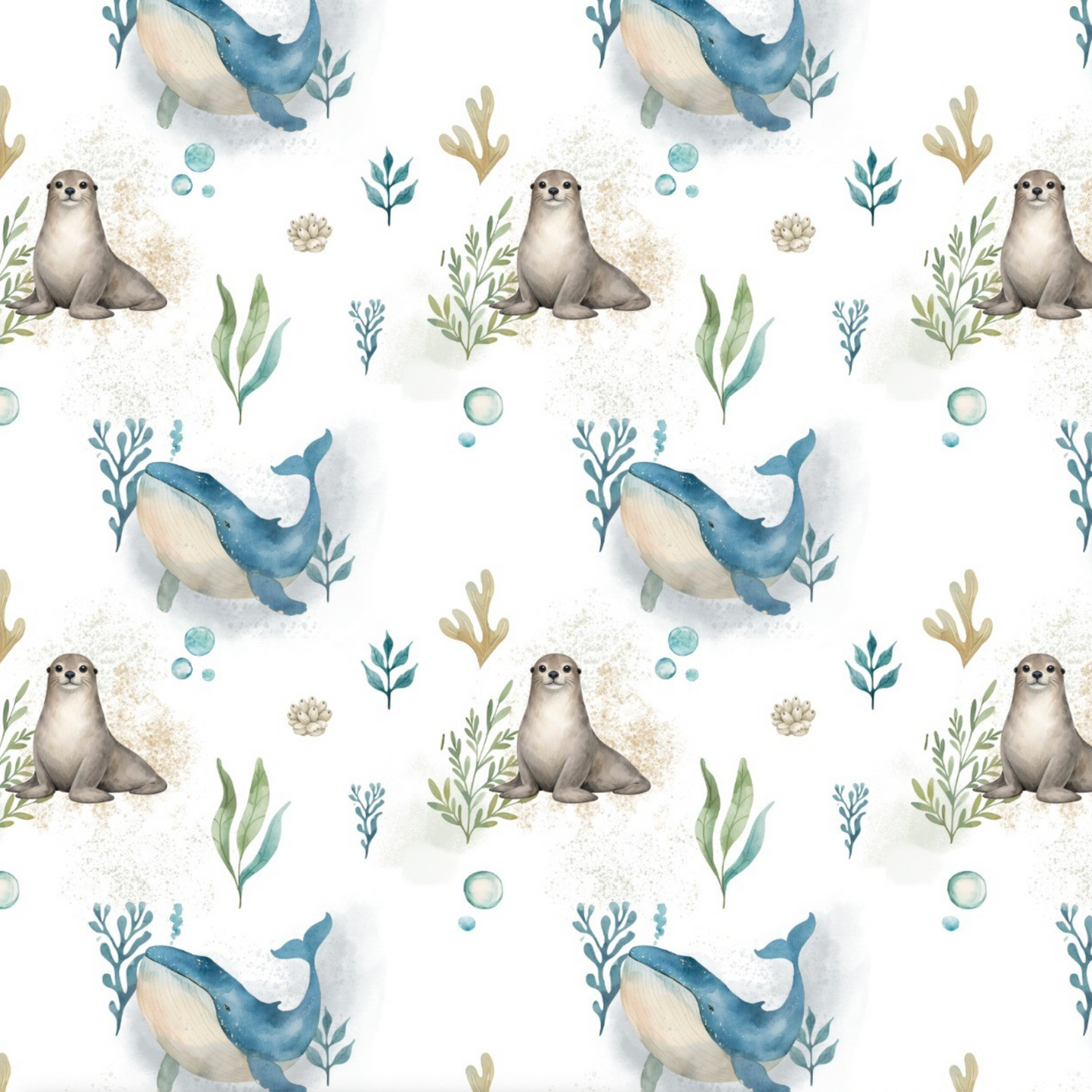 Enterito Largo Bebe Acolchado Jacquard – Ballena Azul