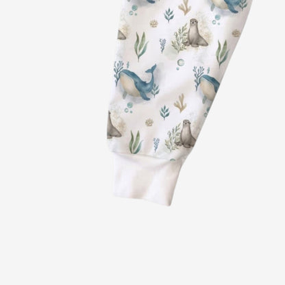 Pack 2 Pantalones Pipijamas largos – Pingüino y Ballena Azul
