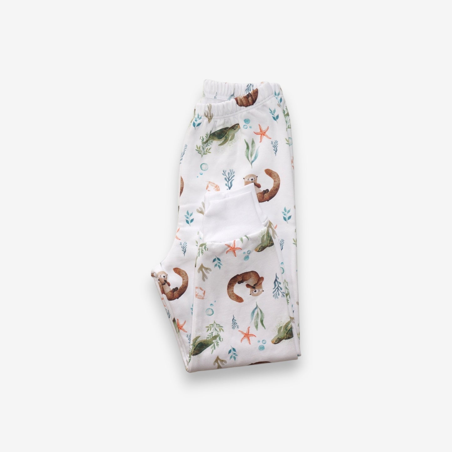Pijama Largo Infantil Unisex 100% Franela – Tortuga y Chungungo