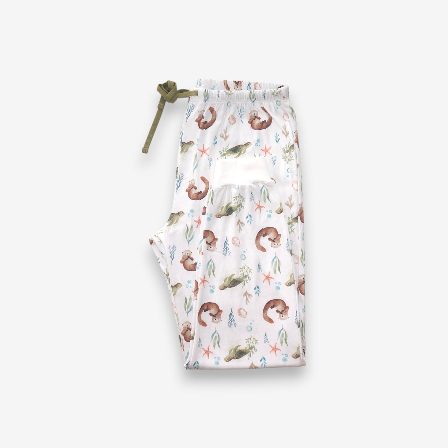 Pijama Largo Hombre 100% Algodón Pima – Tortuga y Chungungo