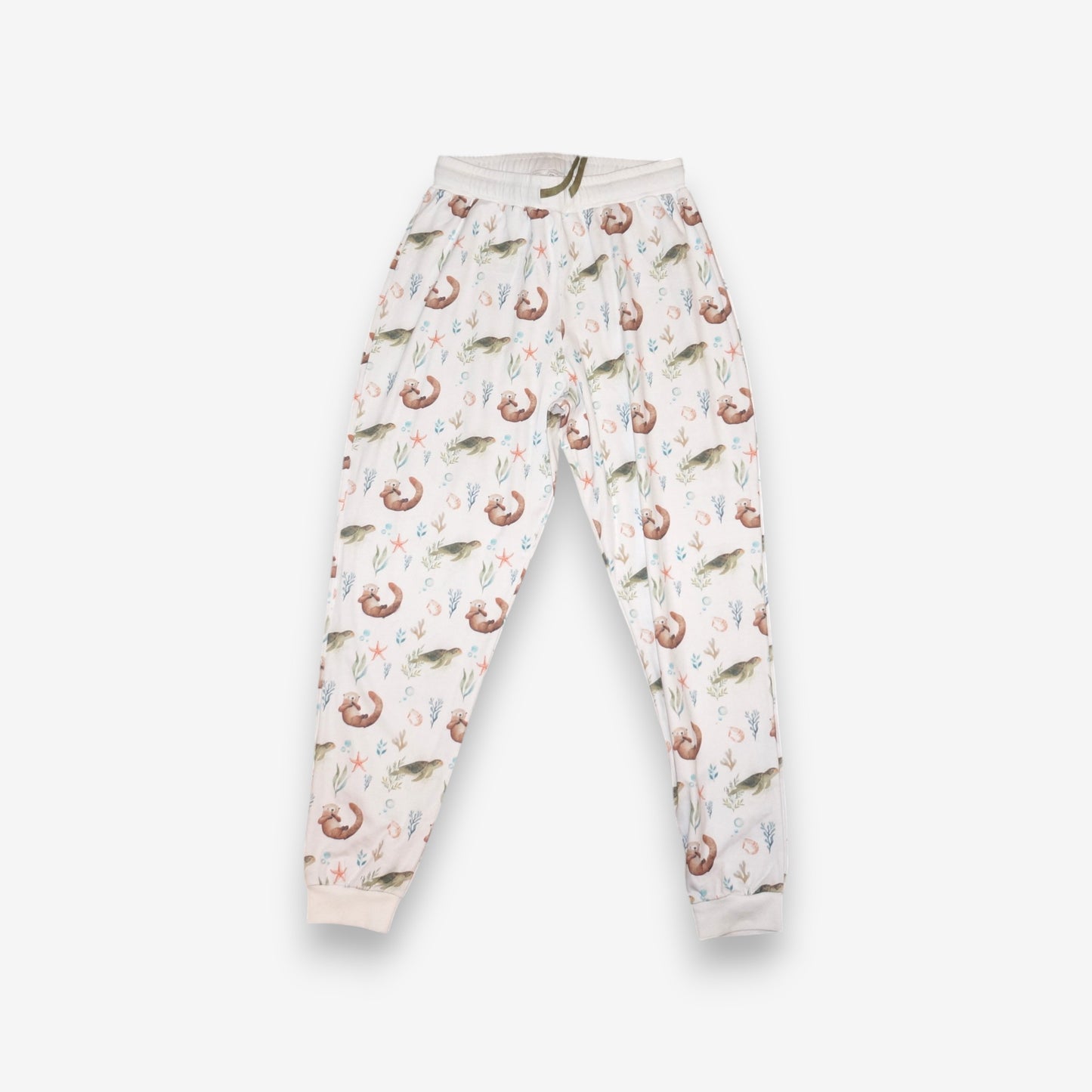 Pijama Largo Mujer Sport 100% Algodón Pima – Tortuga y Chungungo