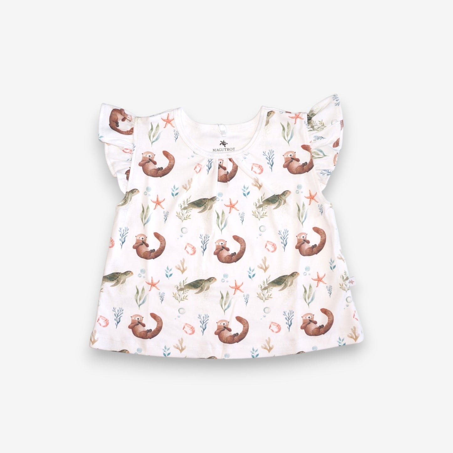 Pijama Niña 100% Algodón Pima – Tortuga y Chungungo