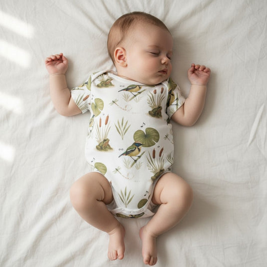 Pilucho Manga Corta 100% Algodón Pima – Siete Colores y Ranita de Darwin