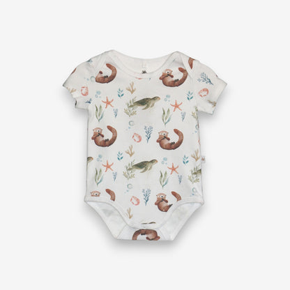 Pilucho Manga Corta 100% Algodón Pima – Tortuga y Chungungo