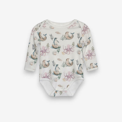 Pilucho Manga Larga 100% Algodón Pima – Pingüino y Calamar