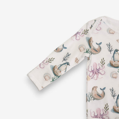 Pilucho Manga Larga 100% Algodón Pima – Pingüino y Calamar