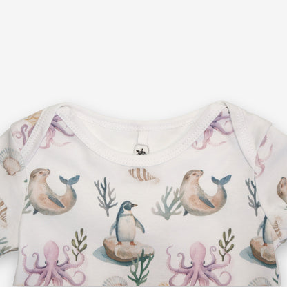 Pilucho Manga Larga 100% Algodón Pima – Pingüino y Calamar