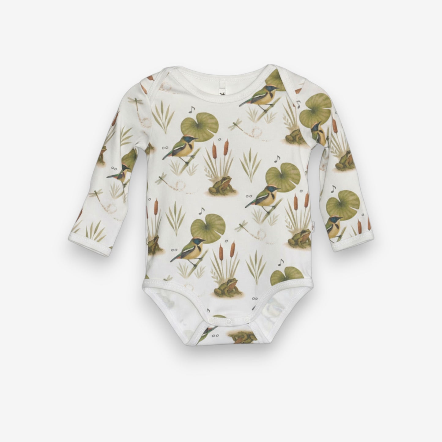 Pilucho Manga Larga 100% Algodón Pima – Siete Colores y Ranita de Darwin