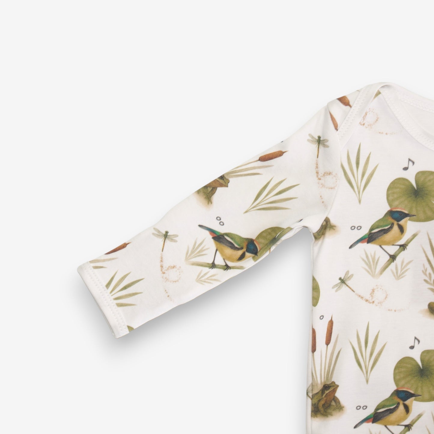 Pilucho Manga Larga 100% Algodón Pima – Siete Colores y Ranita de Darwin