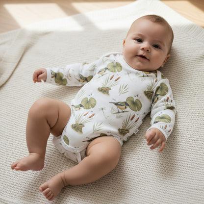 Pilucho Manga Larga 100% Algodón Pima – Siete Colores y Ranita de Darwin