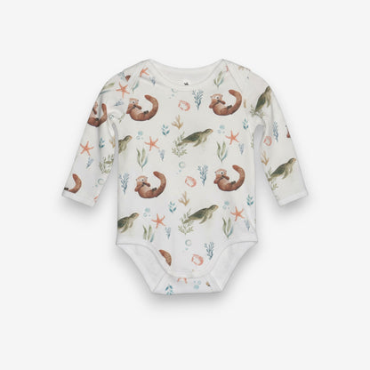 Pilucho Manga Larga 100% Algodón Pima – Tortuga y Chungungo