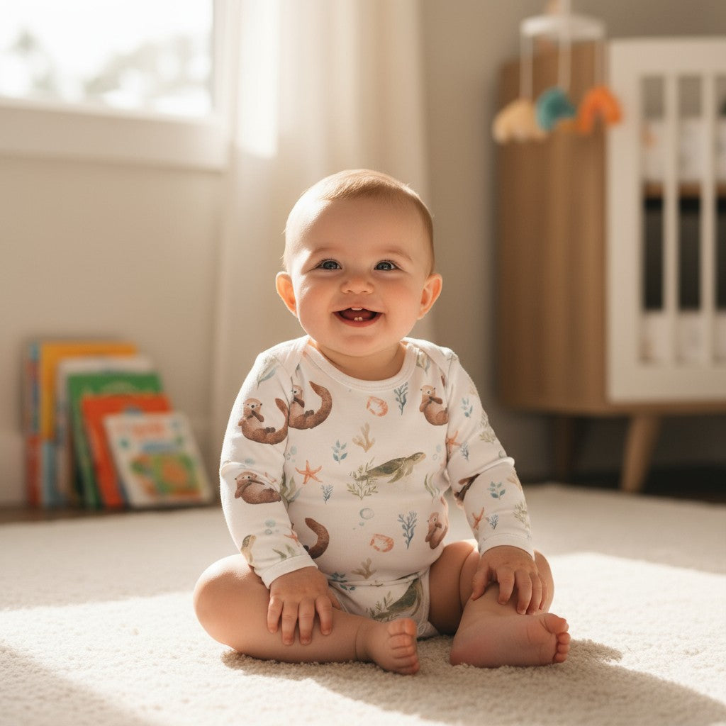 Pilucho Manga Larga 100% Algodón Pima – Tortuga y Chungungo