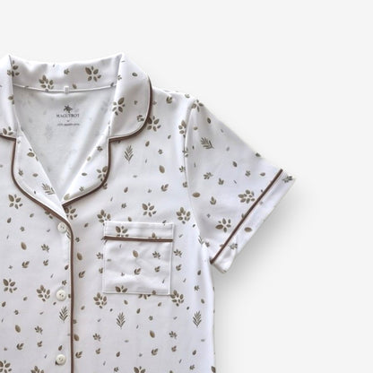 Camisón Camisero Mujer 100% Algodón Pima – Hojas & Olivo