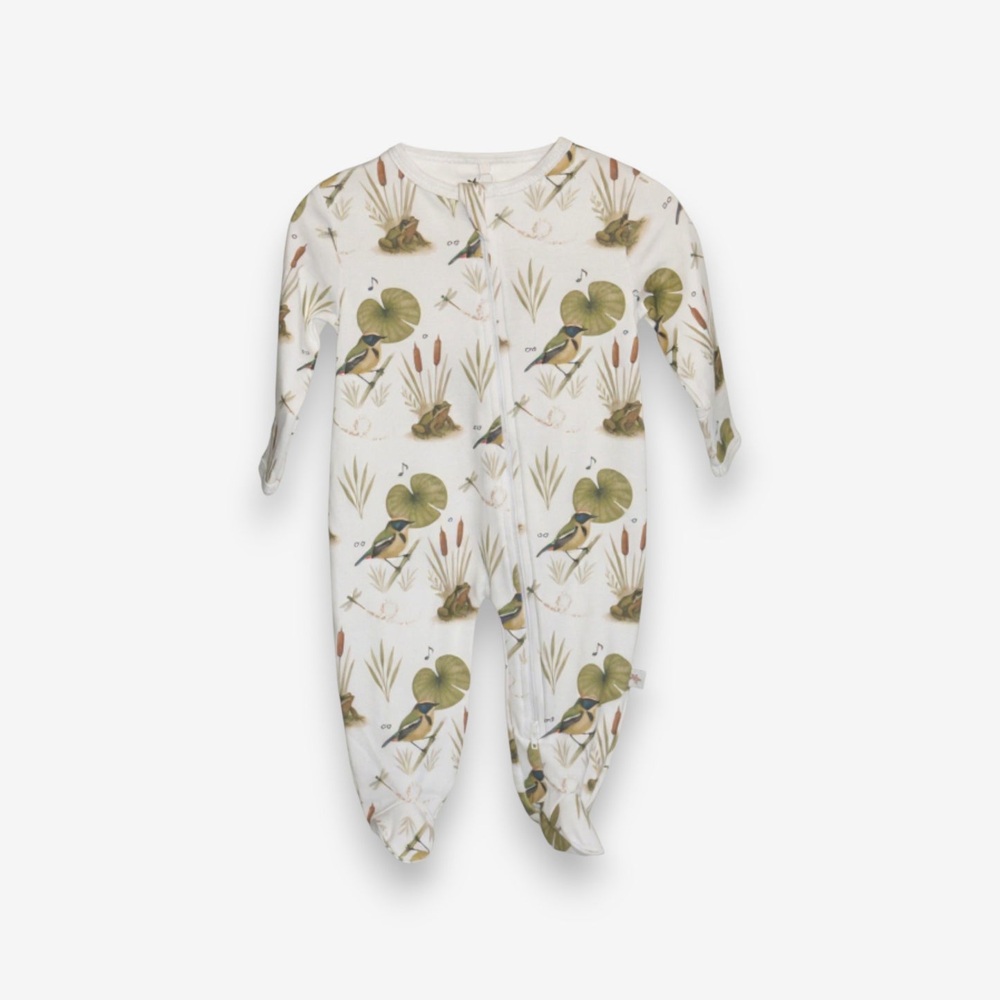 Enterito Largo 100% Algodón Pima – Siete Colores y Ranita de Darwin