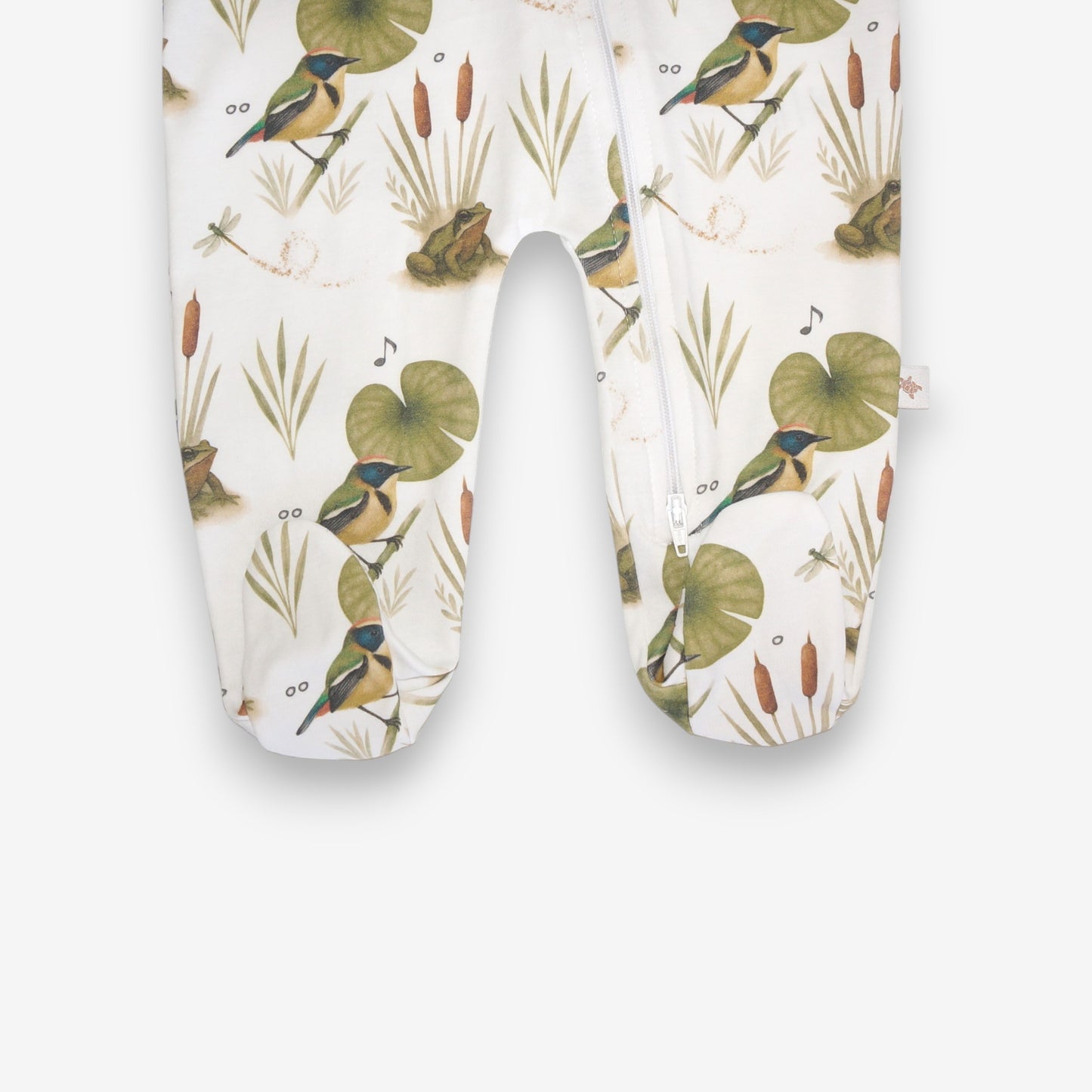 Enterito Largo 100% Algodón Pima – Siete Colores y Ranita de Darwin