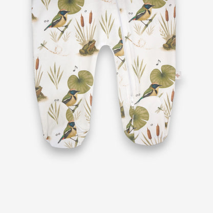 Enterito Largo 100% Algodón Pima – Siete Colores y Ranita de Darwin