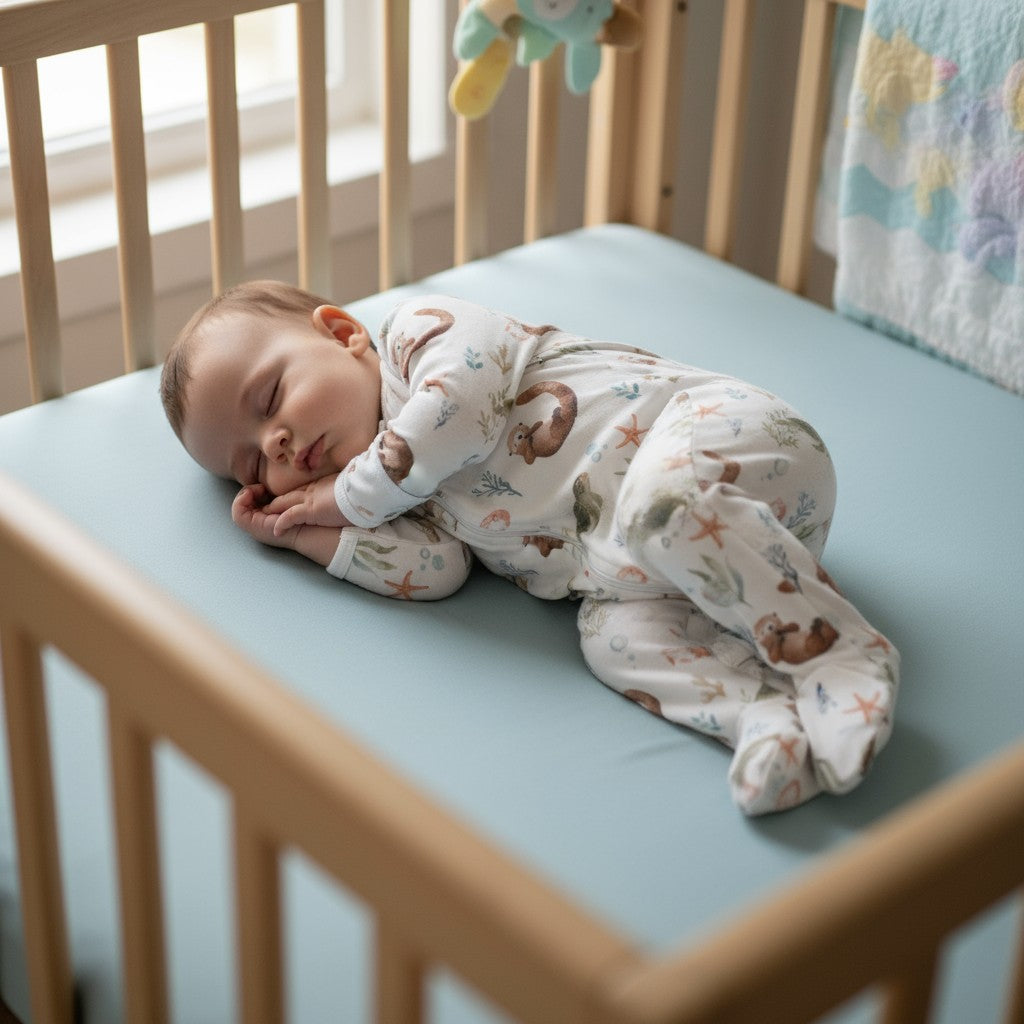 Enterito Largo 100% Algodón Pima – Tortuga y Chungungo