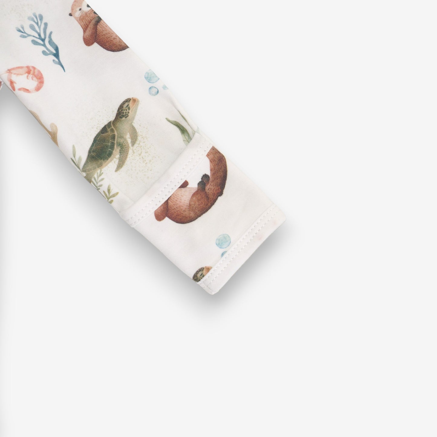 Enterito Largo 100% Algodón Pima – Tortuga y Chungungo