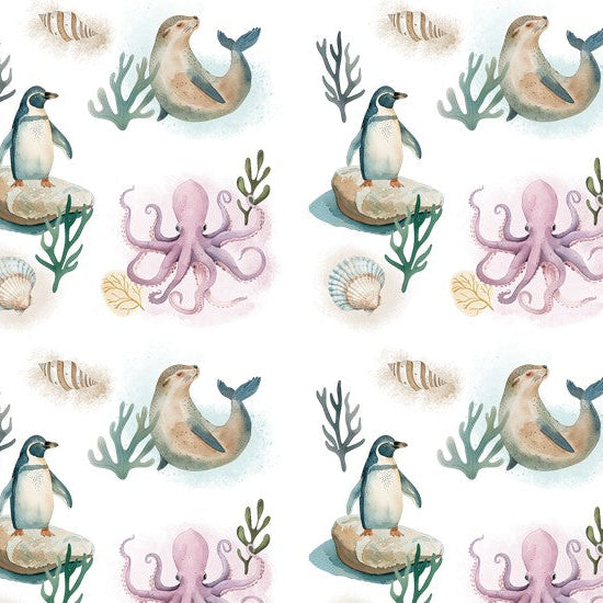 Pack 2 Bermudas Pipijamas – Pingüino y Ballena Azul