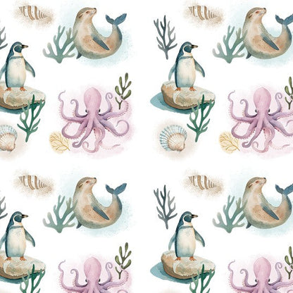 Pack 2 Bermudas Pipijamas – Pingüino y Ballena Azul