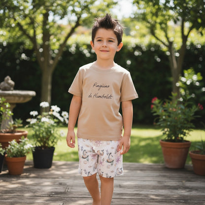 Pijama Niño 100% Algodón Pima – Pingüino y Calamar