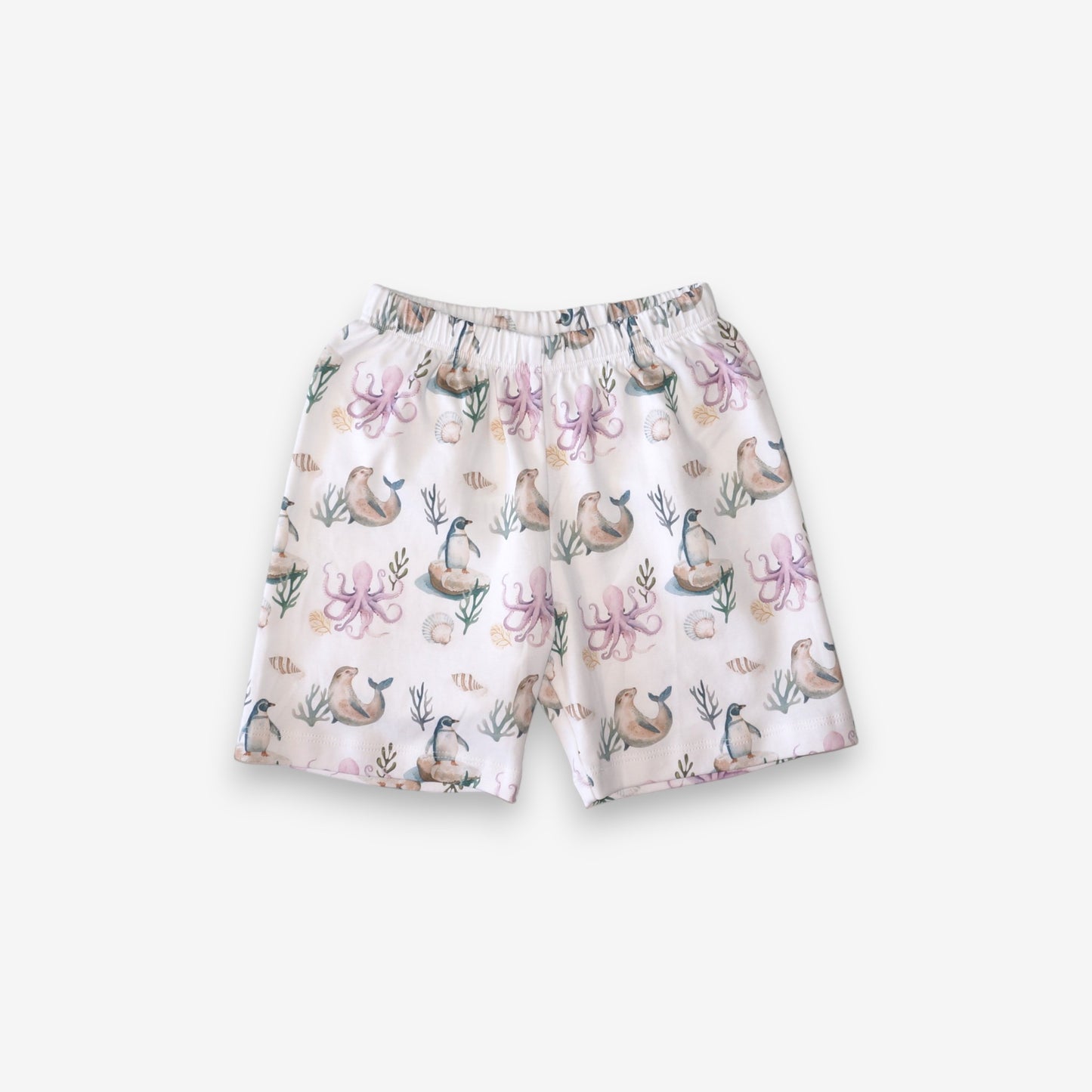 Pijama Niño 100% Algodón Pima – Pingüino y Calamar