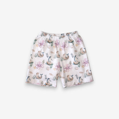 Pijama Niño 100% Algodón Pima – Pingüino y Calamar