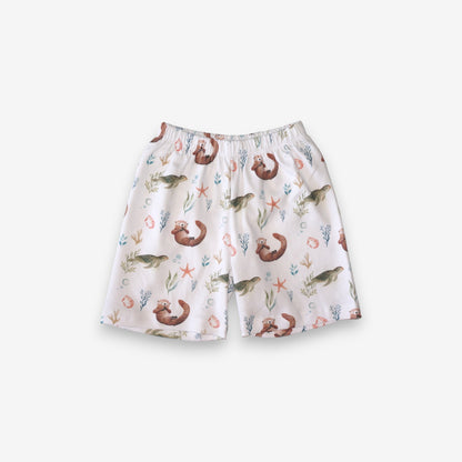 Pijama Niño 100% Algodón Pima – Tortuga y Chungungo