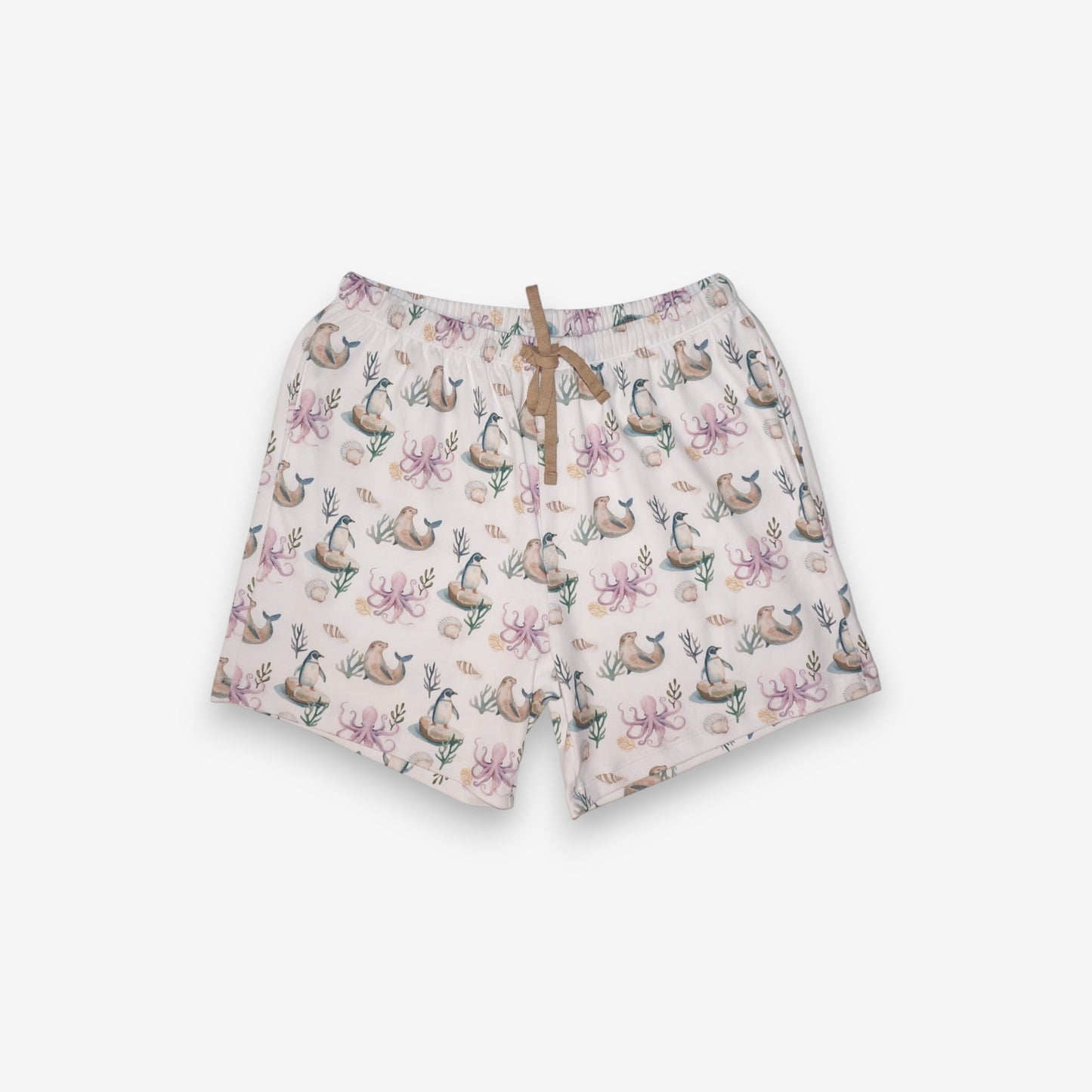 Pijama Hombre 100% Algodón Pima – Pingüino y Calamar