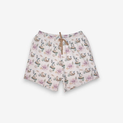 Pijama Hombre 100% Algodón Pima – Pingüino y Calamar