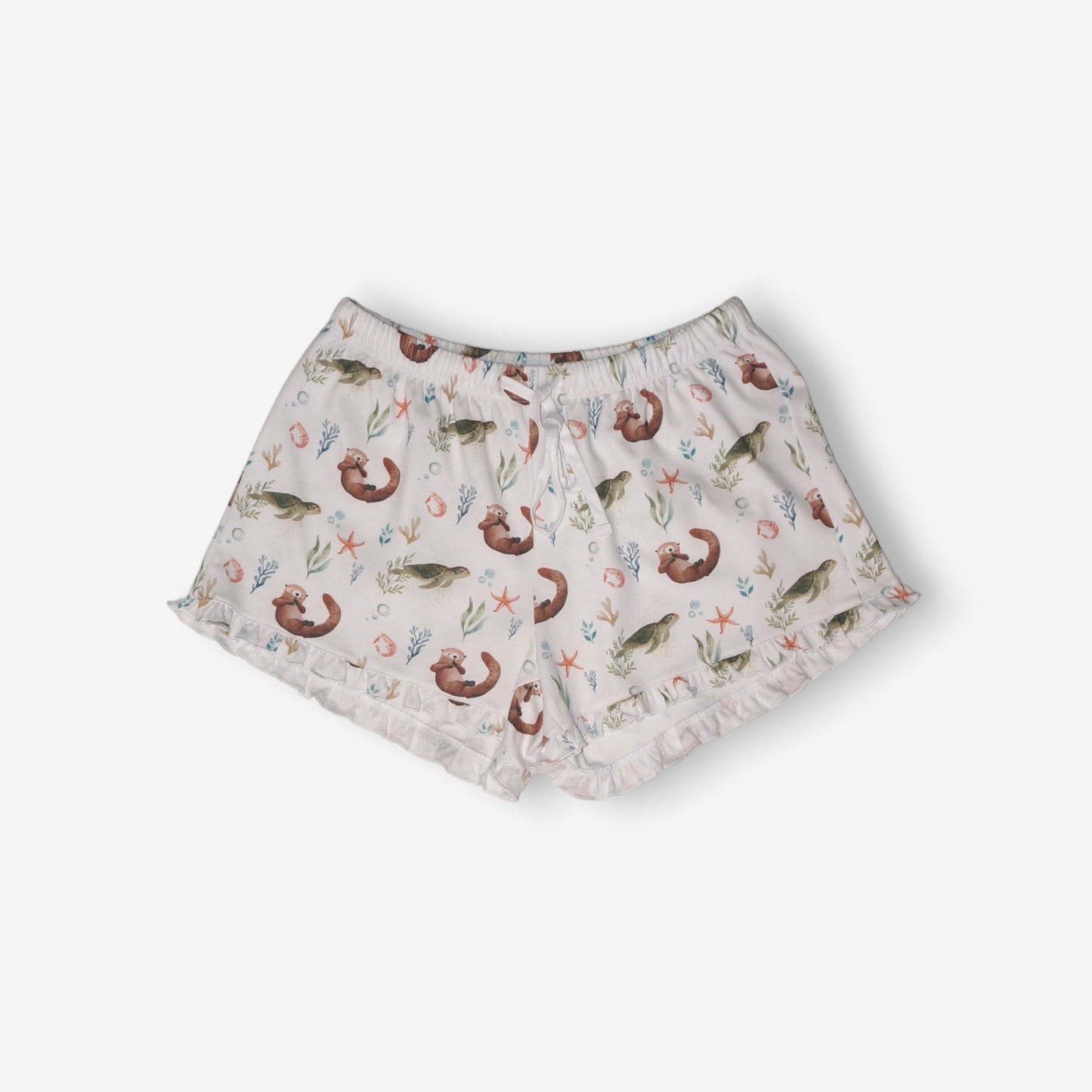 Pijama Mujer Camisa 100% Algodón Pima – Tortuga y Chungungo