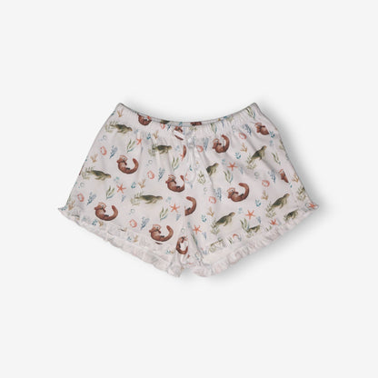 Pijama Mujer Camisa 100% Algodón Pima – Tortuga y Chungungo