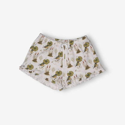 Pijama Mujer Camisa 100% Algodón Pima – Siete Colores y Ranita de Darwin