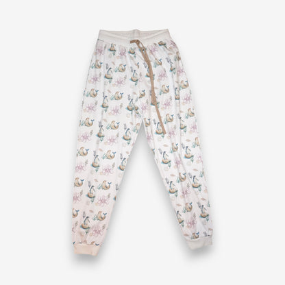 Pijama Largo Mujer Sport 100% Algodón Pima – Pingüino y Calamar