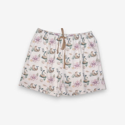 Pijama Mujer 100% Algodón Pima – Pingüino y Calamar