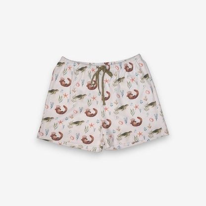 Pijama Mujer 100% Algodón Pima – Tortuga y Chungungo