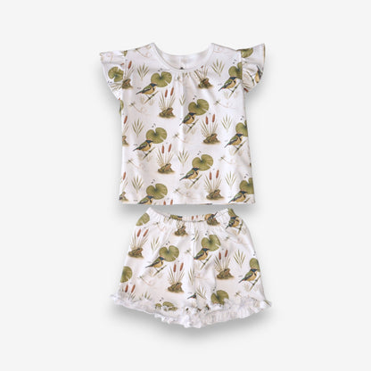 Pijama Niña 100% Algodón Pima – Colores y Ranita de Darwin