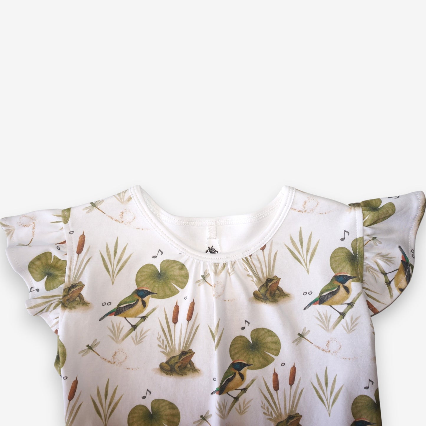 Pijama Niña 100% Algodón Pima – Colores y Ranita de Darwin