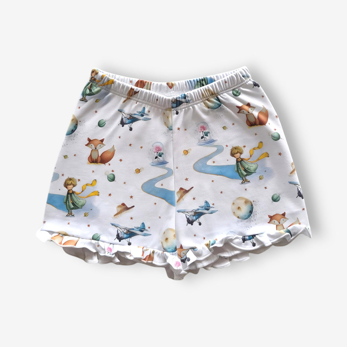 Pijama Corto Niña 100% Algodón Pima – Viajero de las Estrellas