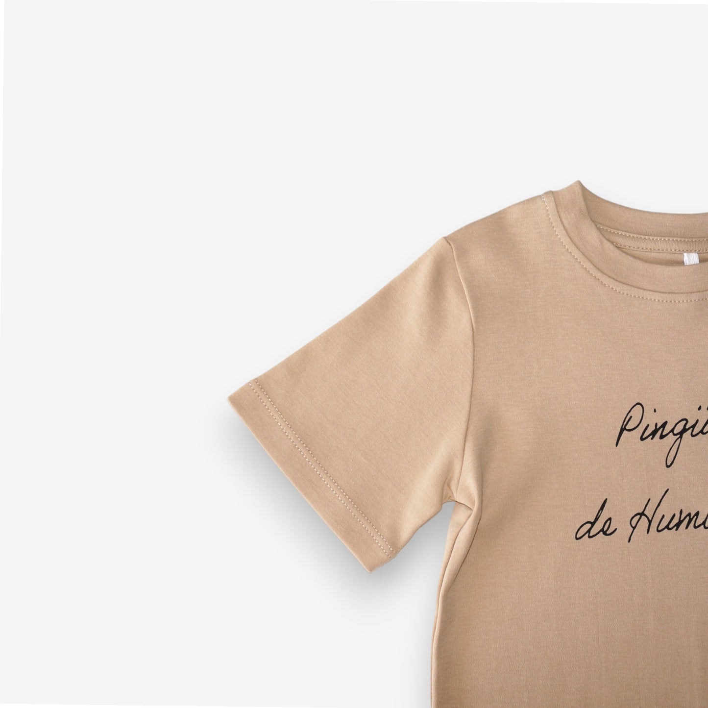 Polera Manga Corta 100% algodón pima – Pingüino de Humboldt