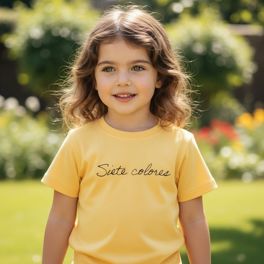 Polera Manga Corta 100% algodón pima – Siete Colores