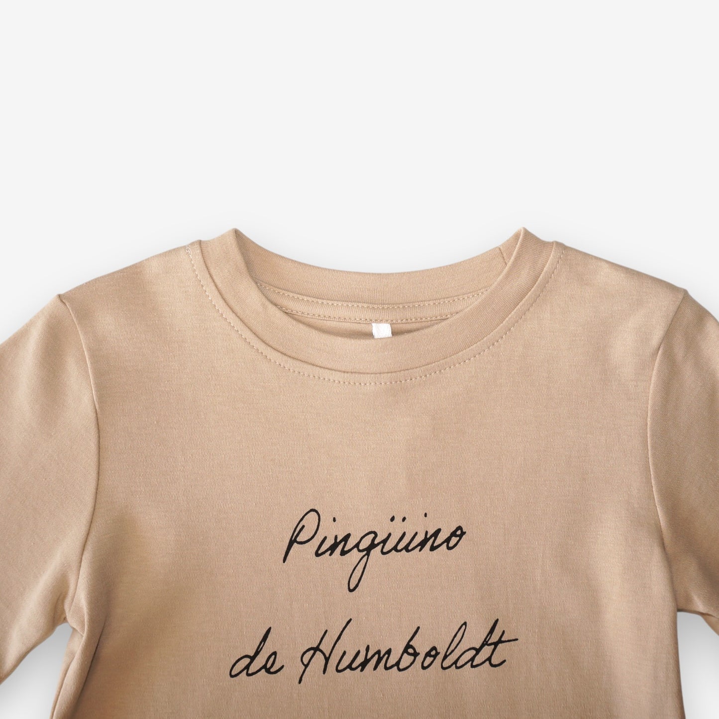 Polera Manga Larga 100% algodón pima – Pingüino de Humboldt