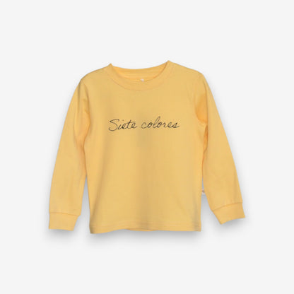 Polera Manga Larga 100% algodón pima – Siete Colores