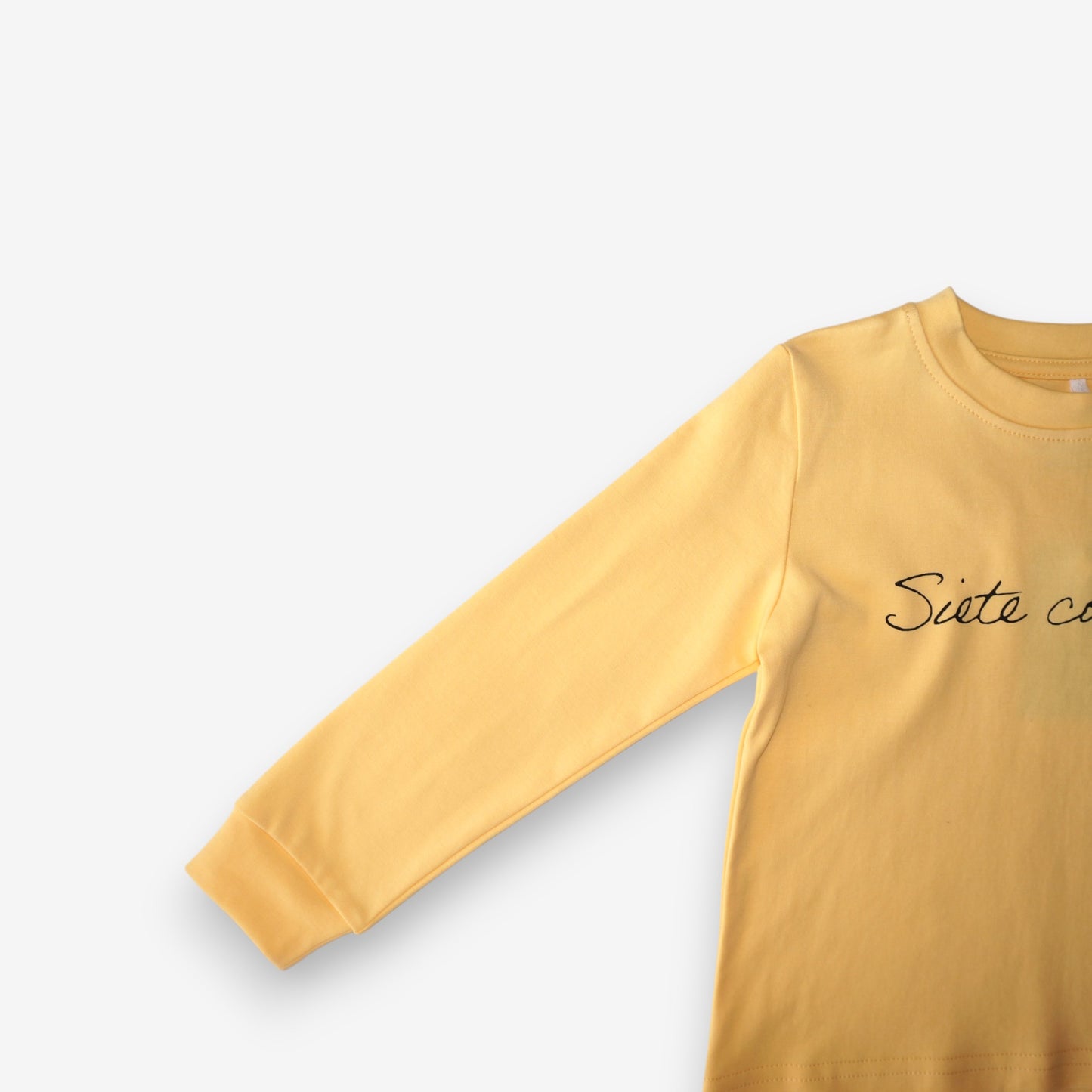 Polera Manga Larga 100% algodón pima – Siete Colores